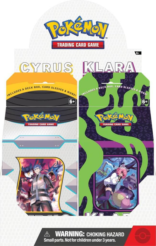 Pokemon TCG Cyrus/Klara Premium Tournament Collection (Pair Set) - Chill Of The Chase