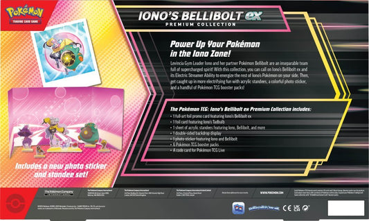 POKÉMON TCG: Iono's Bellibolt ex Premium Collection - Chill Of The Chase