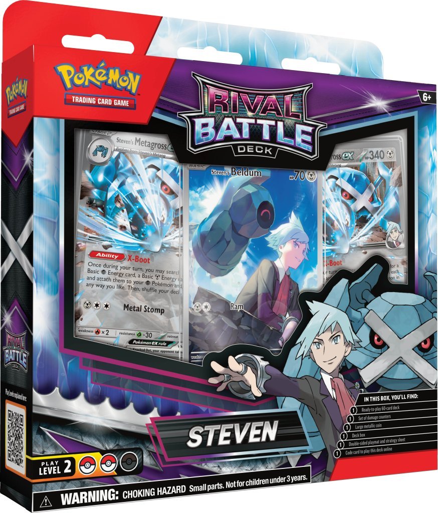 Pokemon TCG: Rival Battle Deck Steven - Chill Of The Chase