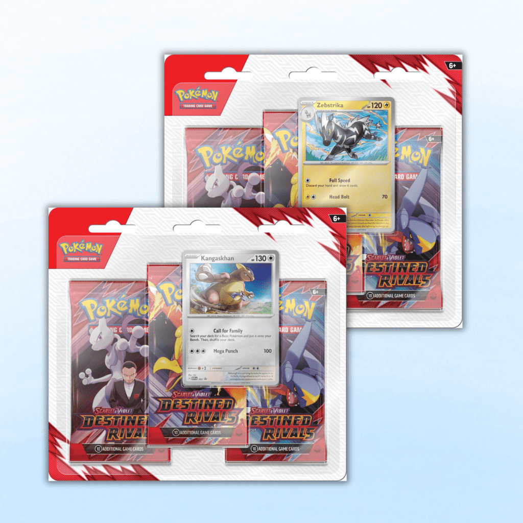 POKÉMON TCG Scarlet & Violet Three Booster Blister (Assortment) - Chill Of The Chase