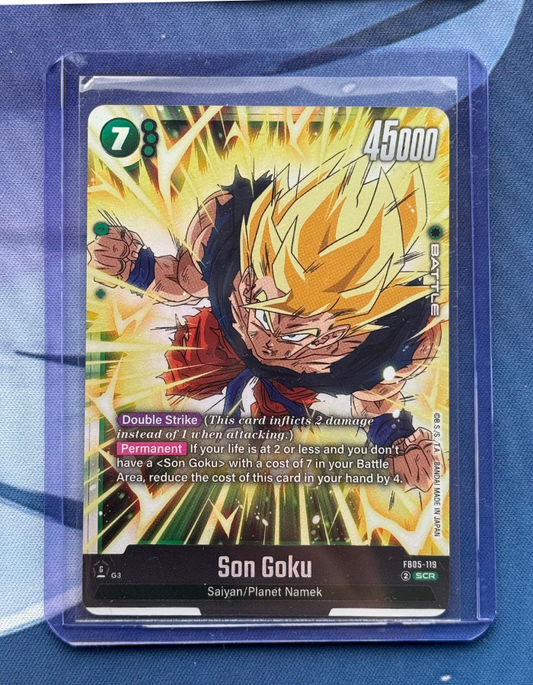 Dragon Ball Fusion World [FB05-119] Son Goku - New Adventure (SCR) 💎💎
