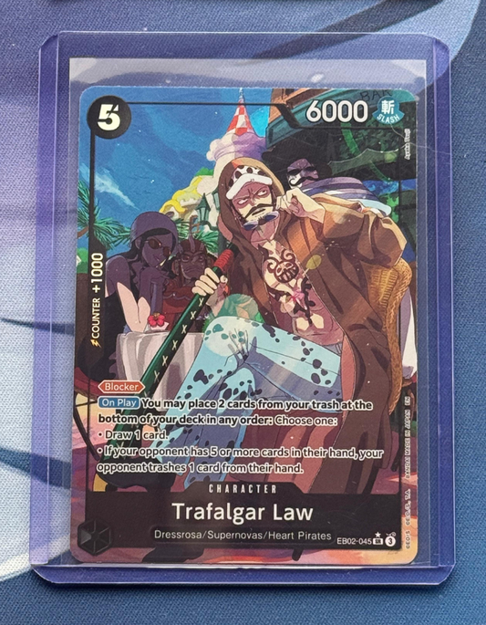ONE PIECE Card Game [EB02-045] Trafalgar Law - Anime 25th Collection EB-02 (Parallel Rare) Alt Art 💎💎