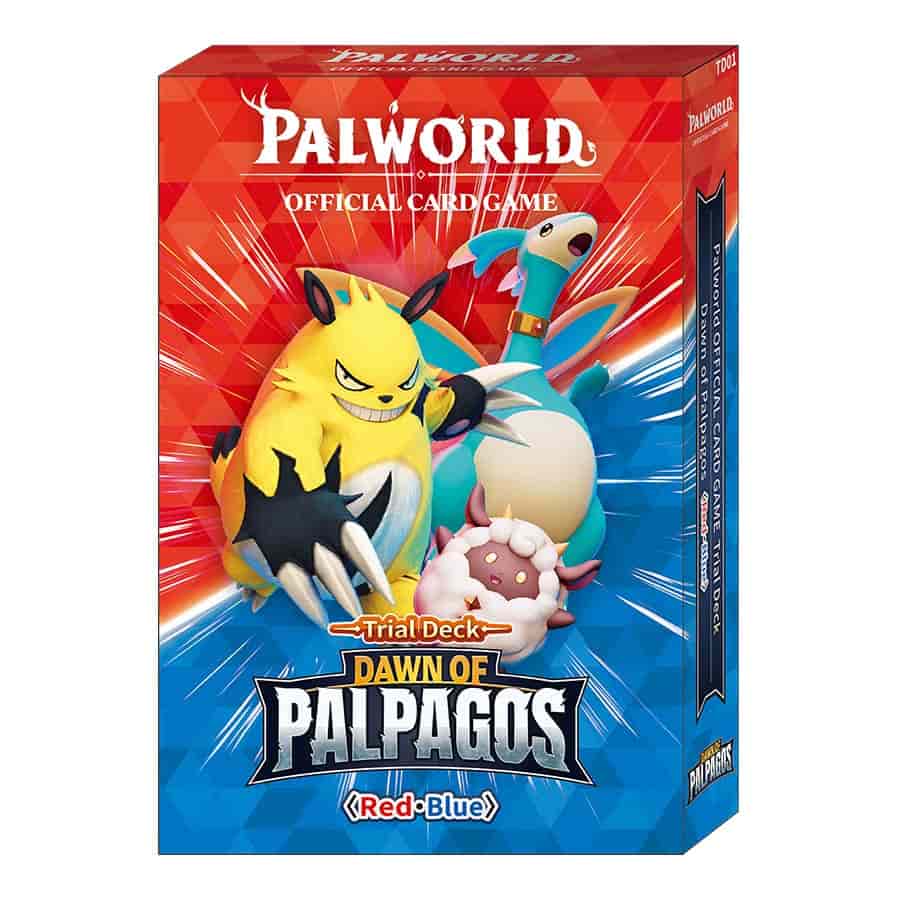 [Palworld OFFICIAL CARD GAME] TD01 Dawn of Palpagos Red・Blue Trial Deck