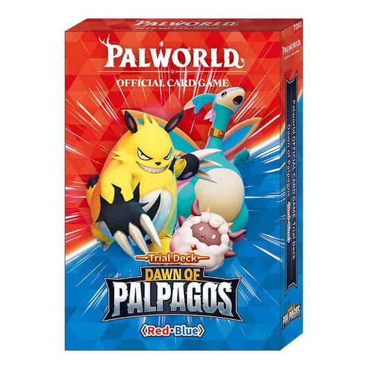 [Palworld OFFICIAL CARD GAME] TD01 Dawn of Palpagos Red・Blue Trial Deck