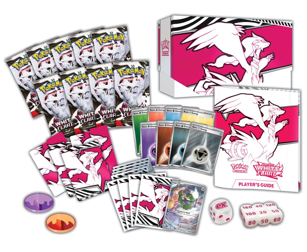 Pokémon TCG: Scarlet & Violet— White Flare Elite Trainer Box (ETB)