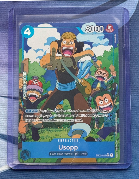 ONE PIECE Card Game [EB02-022] Usopp - Anime 25th Collection EB-02 (Parallel Rare) Alt Art 💎💎