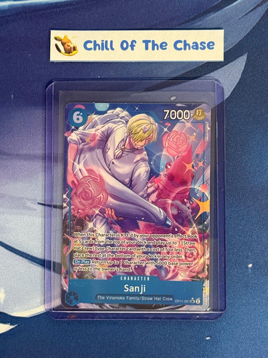 One Piece TCG Sanji [OP11-051]SR Alt Art Rare NM