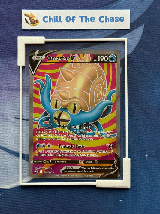 Omastar V - 174/195 - Ultra Rare - Silver Tempest - Pokemon Card - NM/M