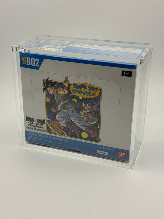 Dragon Ball Fusion World Booster Box Acrylic Case - Chill Of The Chase