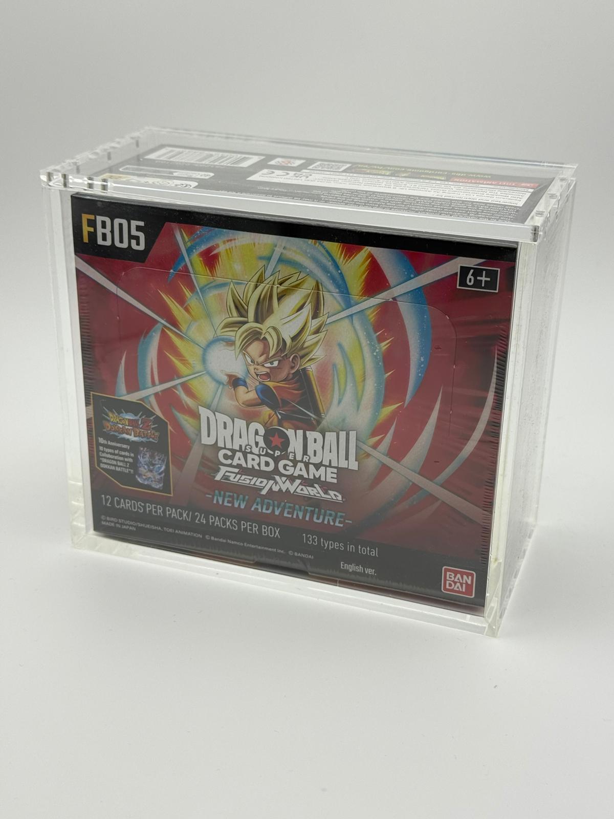 Dragon Ball Fusion World Booster Box Acrylic Case - Chill Of The Chase