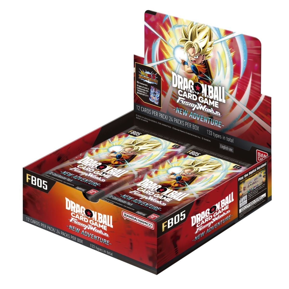 Dragon Ball Super Card Game: Fusion World – Booster Box: New Adventure [FB05] - Chill Of The Chase