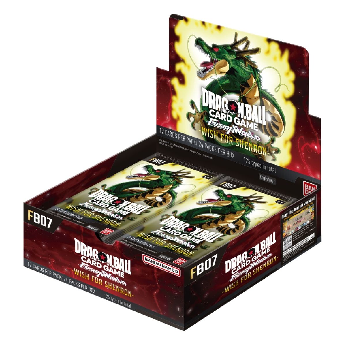 Dragon Ball Super Card Game: Fusion World – Booster Box: Wish For Shenron [FB07] - Chill Of The Chase