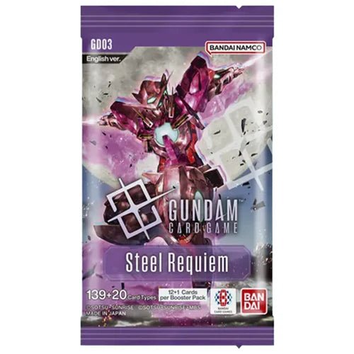 Gundam Card Game: Booster Box – Steel Requiem [GD03] - Chill Of The Chase