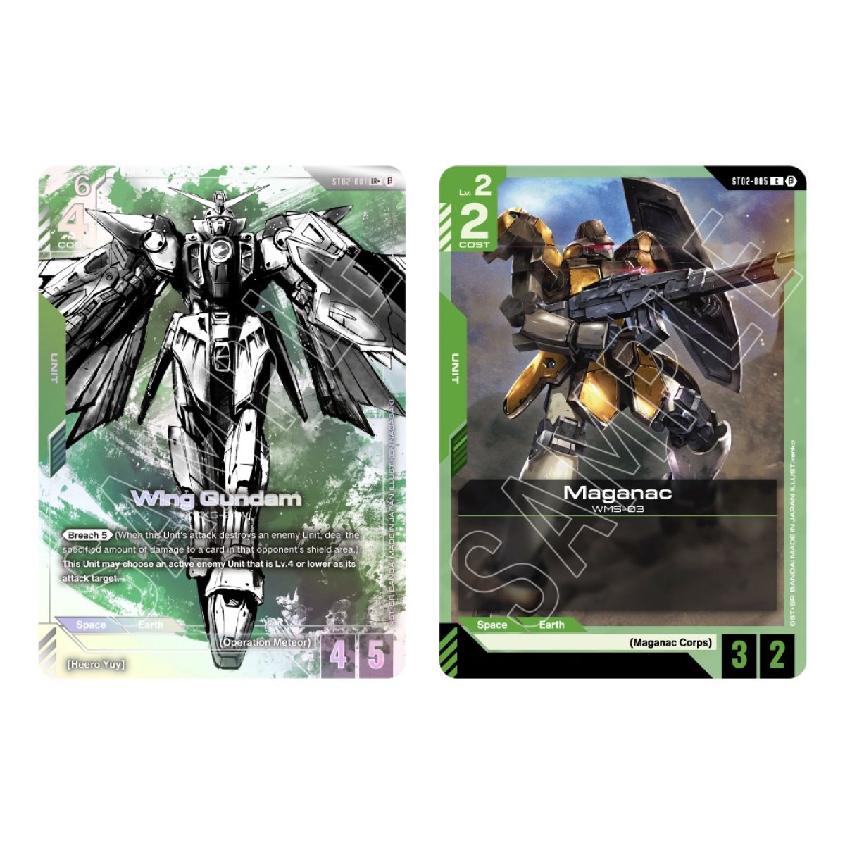 Gundam Card Game: Starter Deck – Wings of Advance [ST02] - Chill Of The Chase