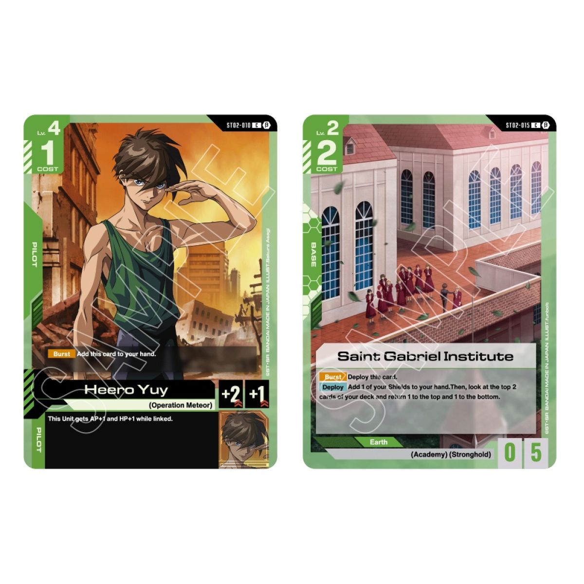 Gundam Card Game: Starter Deck – Wings of Advance [ST02] - Chill Of The Chase