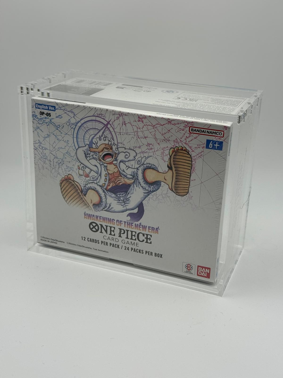 One Piece Booster Box Acrylic Case - Chill Of The Chase