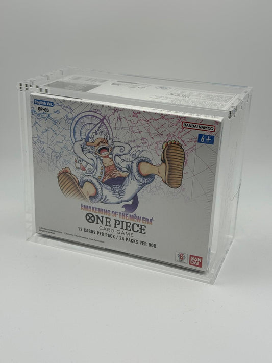 One Piece Booster Box Acrylic Case - Chill Of The Chase
