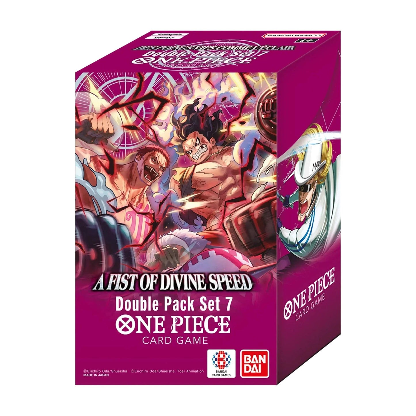 One Piece Card Game: Double Pack Display – A Fist Of Divine Speed [DP - 07] - Chill Of The Chase