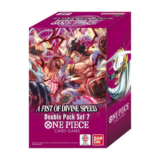 One Piece Card Game: Double Pack Display – A Fist Of Divine Speed [DP - 07] - Chill Of The Chase