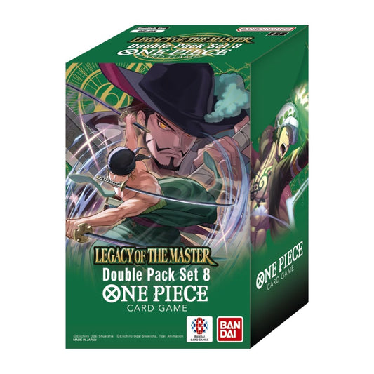 One Piece Card Game: Double Pack Display – Legacy Of The Master [DP - 08] - Chill Of The Chase