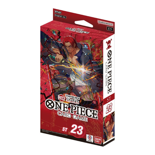 One Piece Card Game: Starter Deck – (Red) Shanks [ST - 23] - Chill Of The Chase
