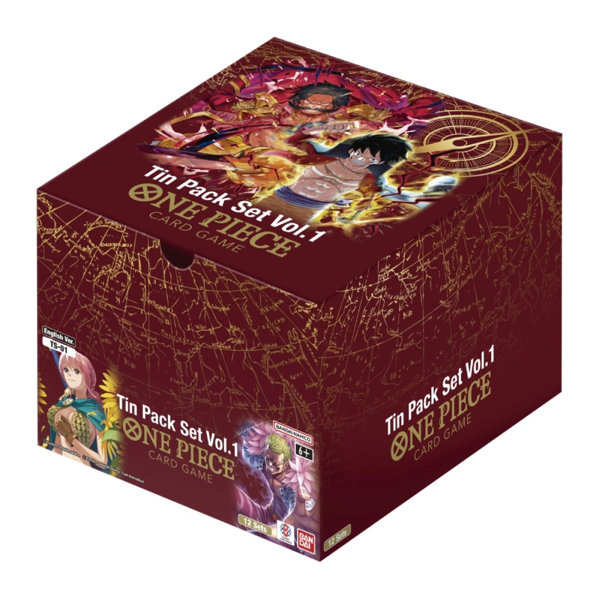 One Piece Card Game: Tin Pack Set Display – Vol. 1 [TS - 01] - Chill Of The Chase
