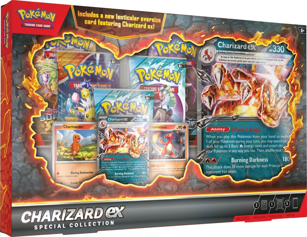 Pokemon TCG: Charizard ex Special Collection - Chill Of The Chase