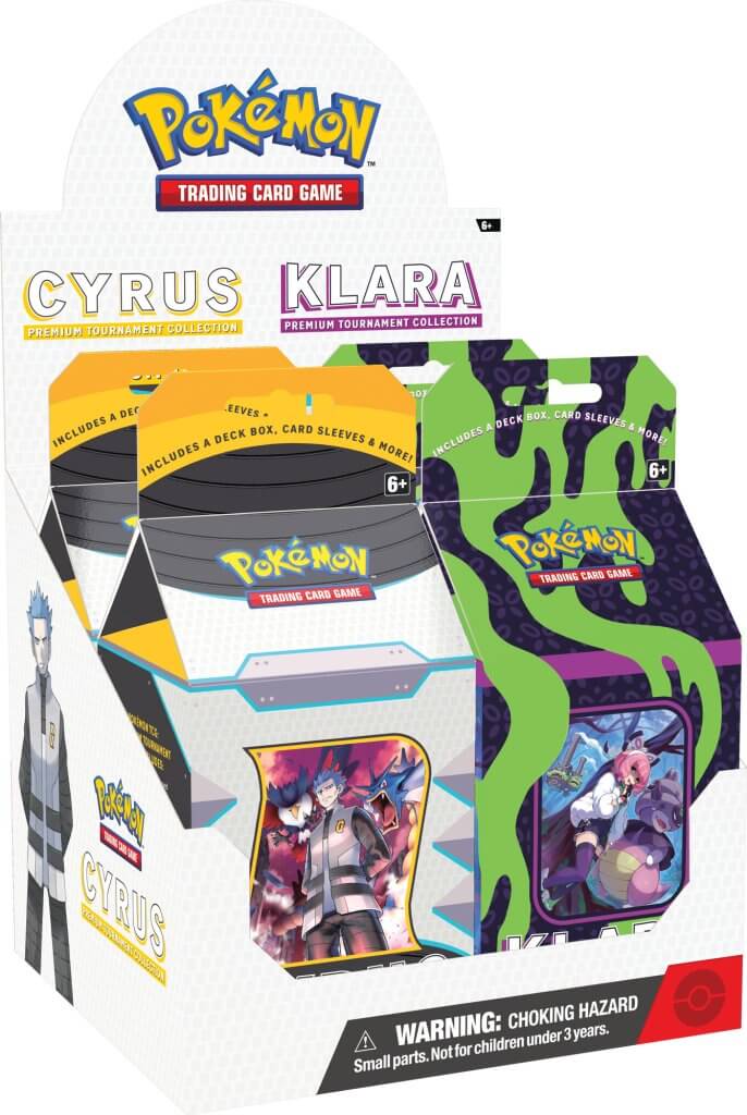 Pokemon TCG Cyrus/Klara Premium Tournament Collection (Pair Set) - Chill Of The Chase