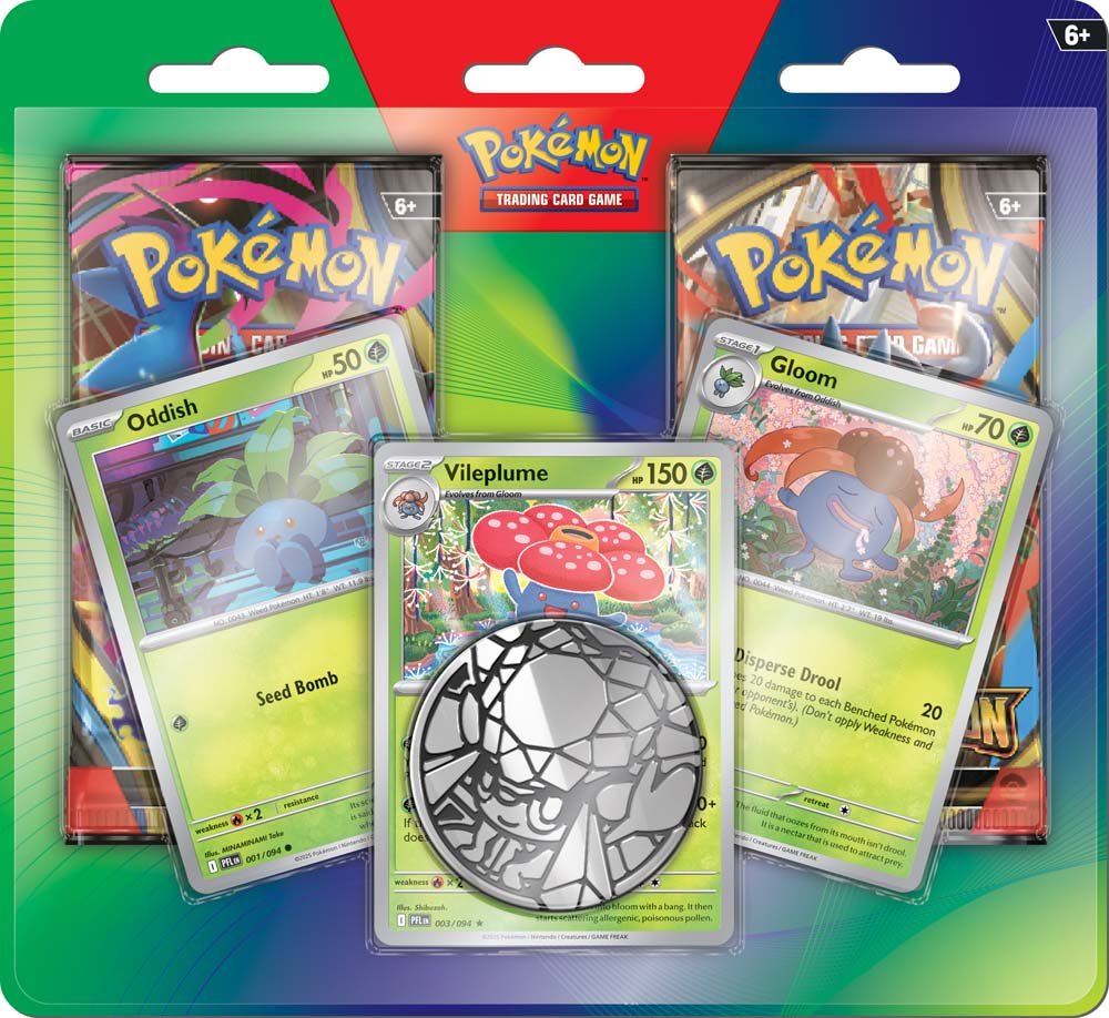 Pokemon TCG: Enhanced 2 - Pack Blister 2026 (Oddish, Gloom, Vileplume) - Chill Of The Chase