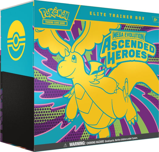 Pokemon TCG: Mega Evolution - Ascended Heroes Elite Trainer Box - Chill Of The Chase