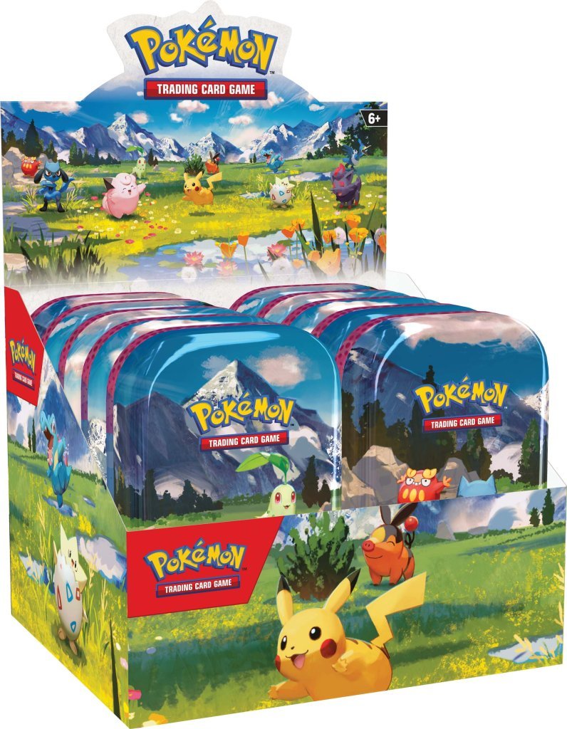 Pokemon TCG: Mega Evolution - Ascended Heroes Mini Tin (Full Display) - Chill Of The Chase