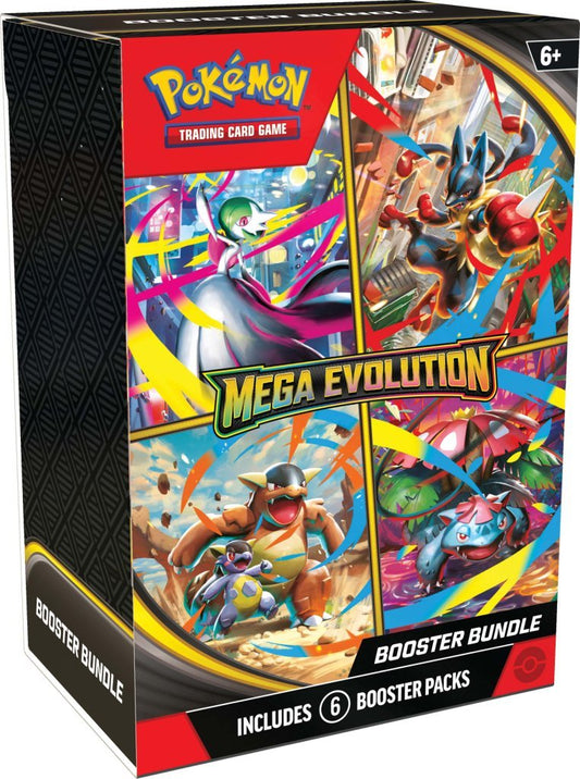 Pokemon TCG: Mega Evolution Booster Bundle - Chill Of The Chase