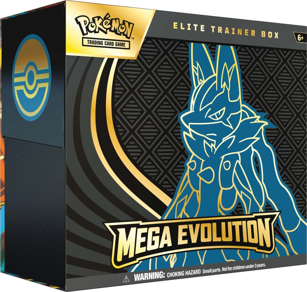 Pokemon TCG: Mega Evolution Elite Trainer Box ETB (Assorted) - Chill Of The Chase