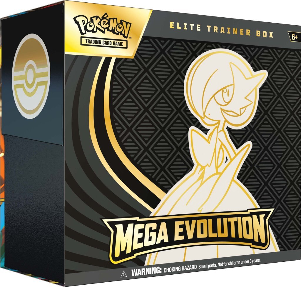 Pokemon TCG: Mega Evolution Elite Trainer Box ETB (Assorted) - Chill Of The Chase