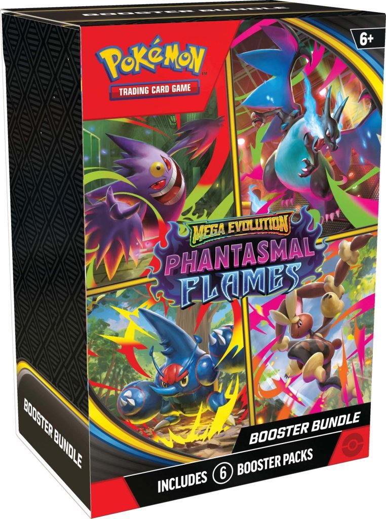 Pokemon TCG: Mega Evolution - Phantasmal Flames Booster Bundle - Chill Of The Chase