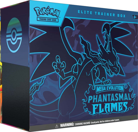 Pokemon TCG: Mega Evolution - Phantasmal Flames Elite Trainer Box - Chill Of The Chase