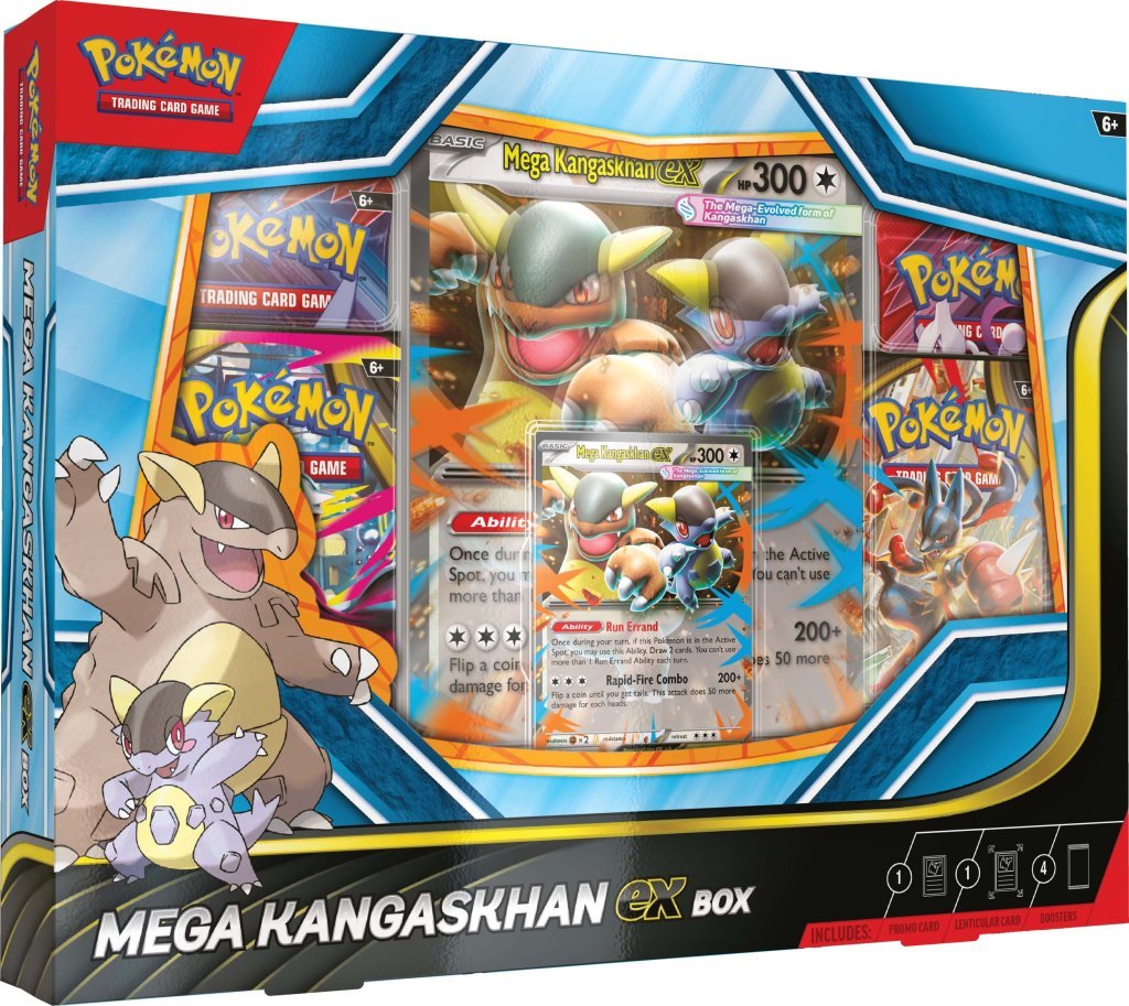 Pokemon TCG: Mega Kangaskhan ex Box - Chill Of The Chase