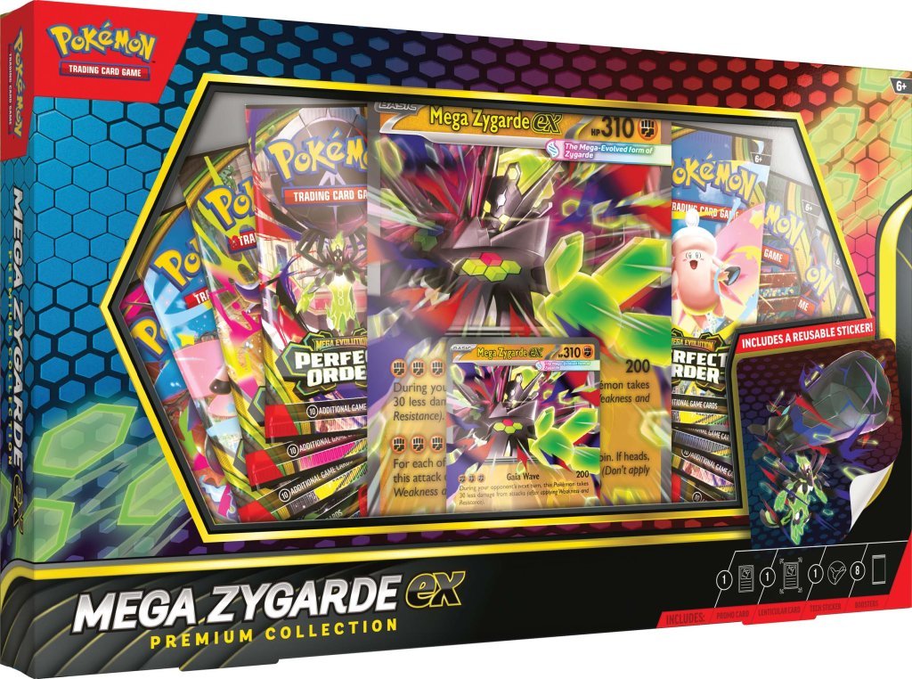 Pokemon TCG Mega Zygarde ex Premium Collection - Chill Of The Chase
