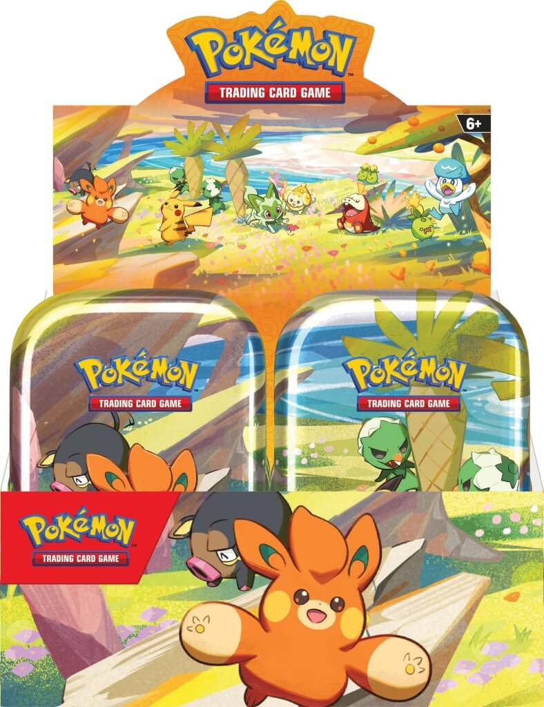Pokemon TCG Paldea Friends Mini Tins - Chill Of The Chase