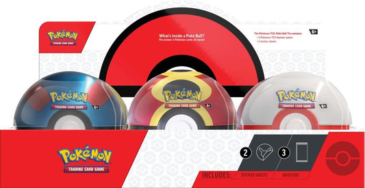 Pokémon TCG: Poké Ball Tin (Random Assortment) - Chill Of The Chase