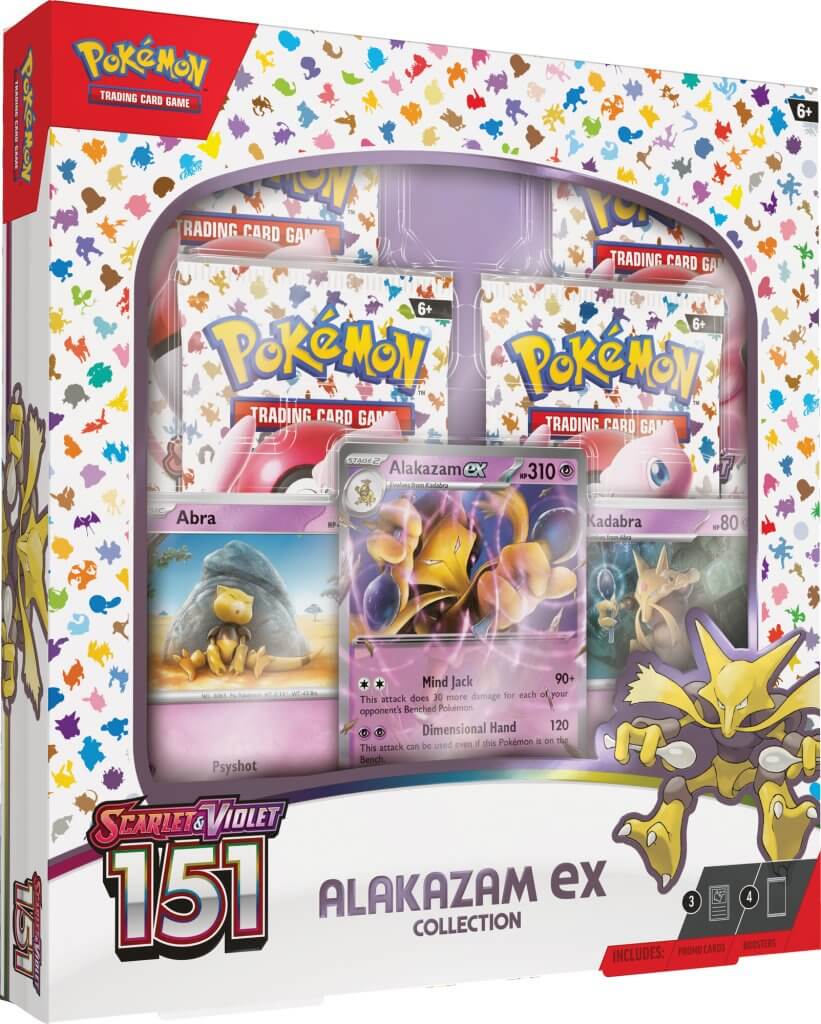 Pokemon TCG Scarlet & Violet 151 Collection—Alakazam ex - Chill Of The Chase