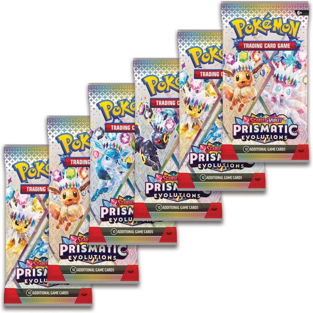 Pokemon TCG Scarlet & Violet 8.5 Prismatic Evolutions Booster Bundle - Chill Of The Chase