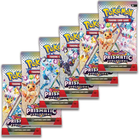 Pokemon TCG Scarlet & Violet 8.5 Prismatic Evolutions Booster Bundle - Chill Of The Chase