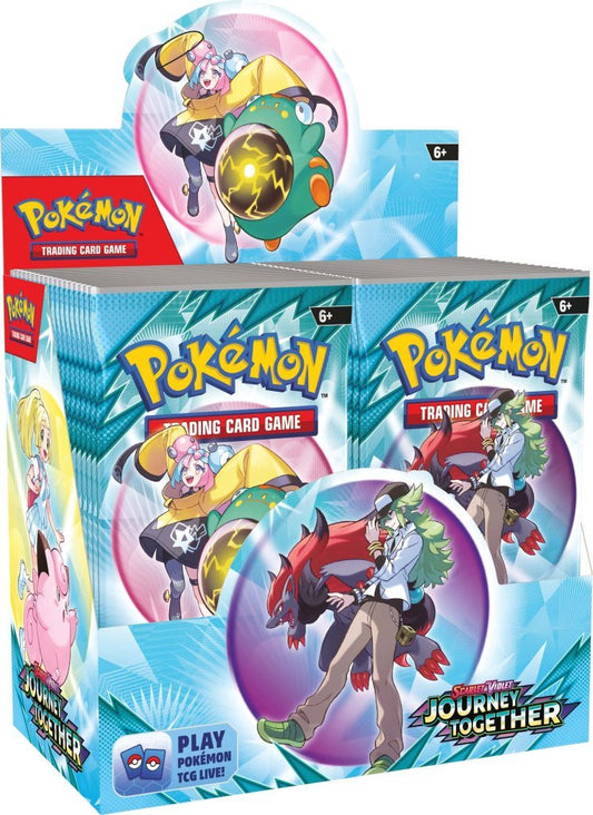 POKÉMON TCG Scarlet & Violet 9 Journey Together Booster Box - Chill Of The Chase
