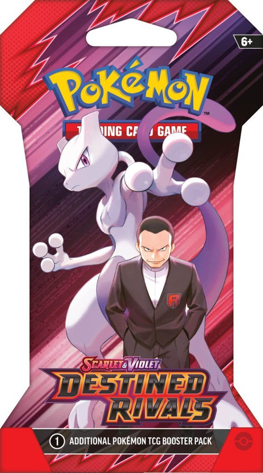 Pokemon TCG Scarlet & Violet Destined Rivals Blisters (Random artwork) - Chill Of The Chase