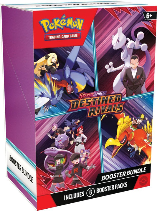 Pokemon TCG Scarlet & Violet Destined Rivals Booster Bundle - Chill Of The Chase