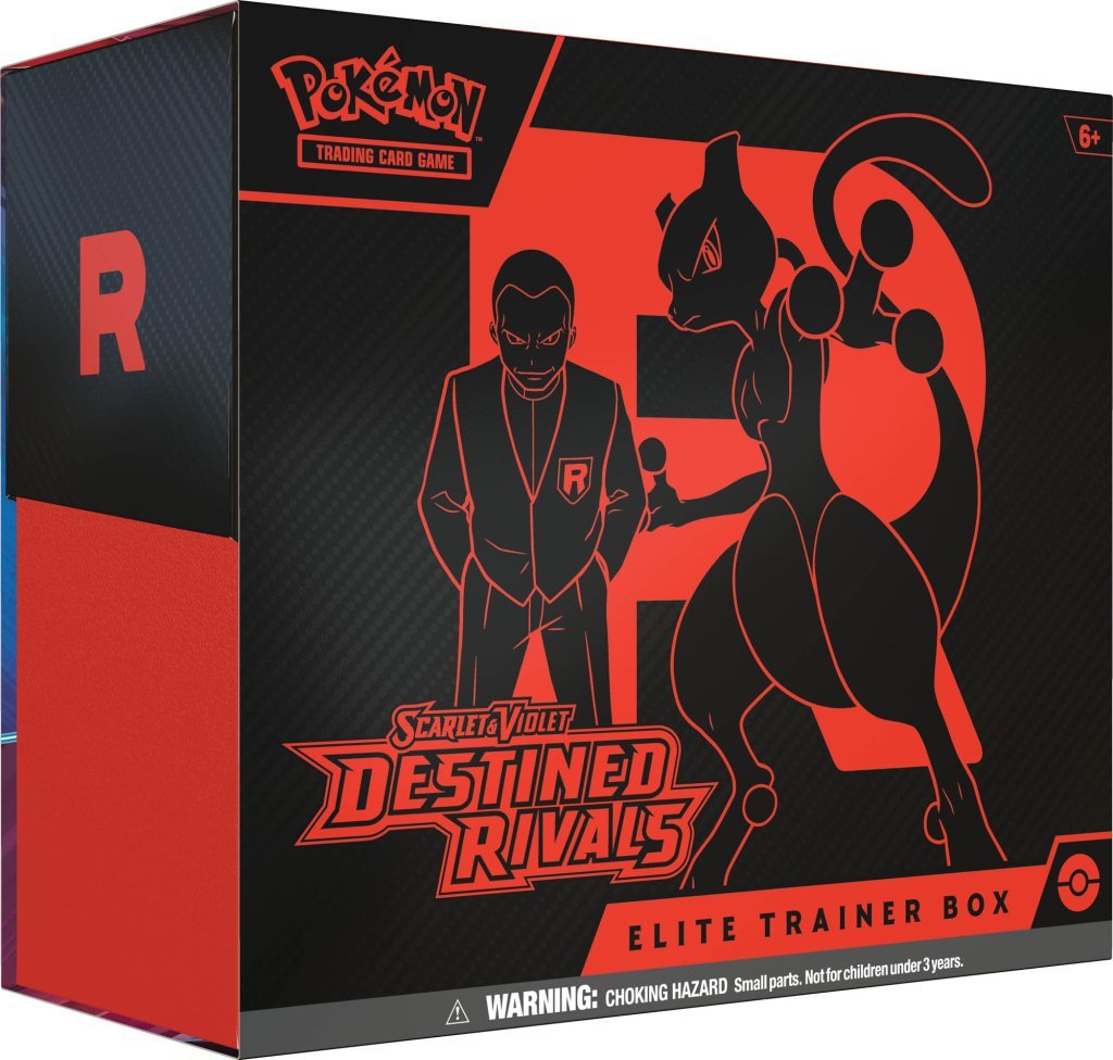 Pokemon TCG Scarlet & Violet Destined Rivals Elite Trainer Box - Chill Of The Chase