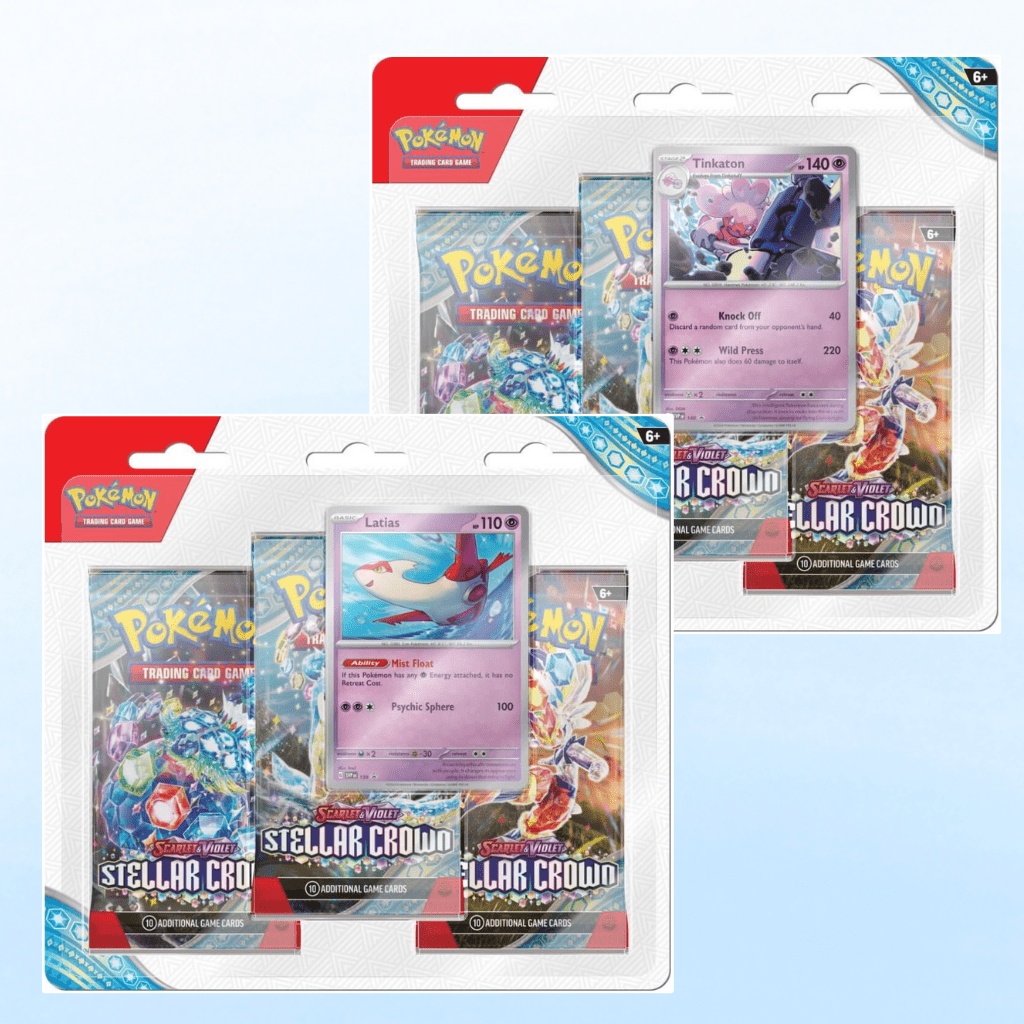 POKÉMON TCG Scarlet & Violet Three Booster Blister (Assortment) - Chill Of The Chase