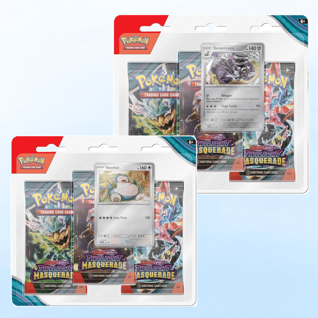 POKÉMON TCG Scarlet & Violet Three Booster Blister (Assortment) - Chill Of The Chase