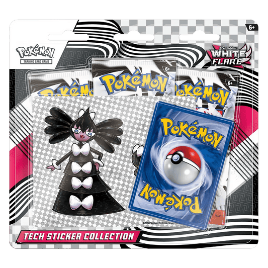 Pokemon TCG: Scarlet & Violet— White Flare Tech Sticker Collection - Chill Of The Chase
